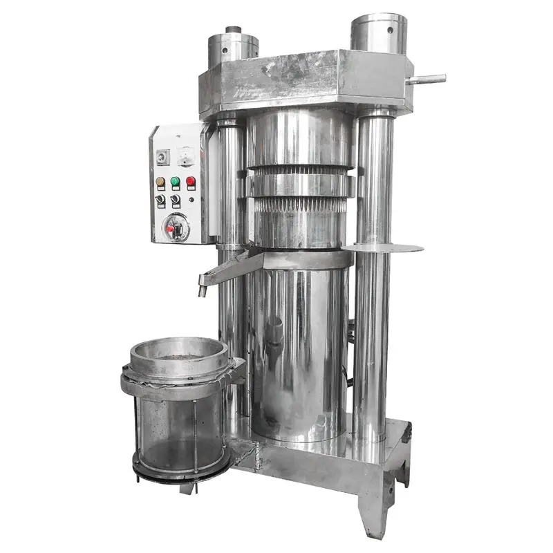 Best Price Hydraulic Cold Press Oil Coconut Oil Machine Cold Press Automatic Sesame Extractor Machine — image 5