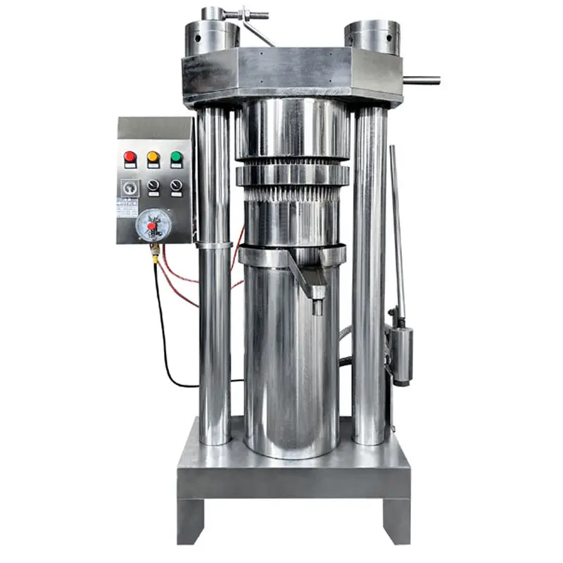 Food & Beverage Factory Hydraulic Olive Palm Fruit Oil Press Machine Soybean Oil Press Machine Home Use Oil Press Machine — image 3