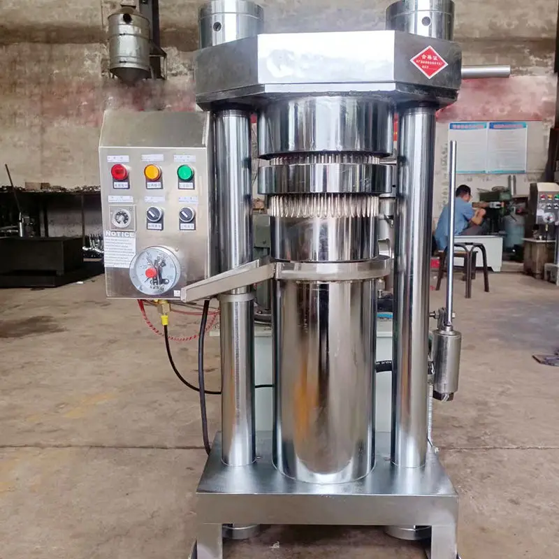 Food & Beverage Factory Hydraulic Olive Palm Fruit Oil Press Machine Soybean Oil Press Machine Home Use Oil Press Machine — image 5