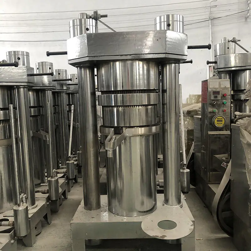 Food & Beverage Factory Hydraulic Olive Palm Fruit Oil Press Machine Soybean Oil Press Machine Home Use Oil Press Machine — image 7