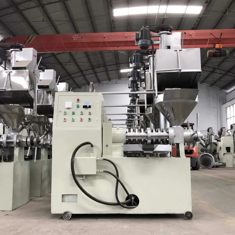 Automatic Canola Oil Pressers 60-1000kg/h Press Oil Machines Coconut Spiral Oil Press Machine — image 3