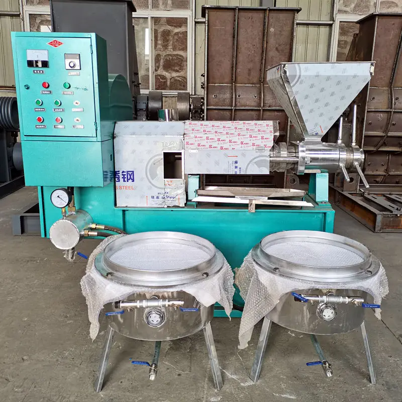 Automatic Screw Press Palm Oil Seed Oil Expeller Castor Screw Cashew Oil Press 800kg Machine — image 7