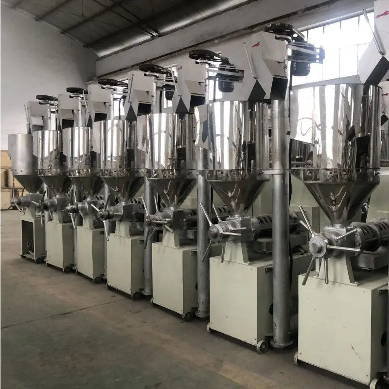 High Quality 100-150KG/H Coconut Oil Making Machine Coconut Oil Press Machine Copra Oil Pressing Machinery — image 4