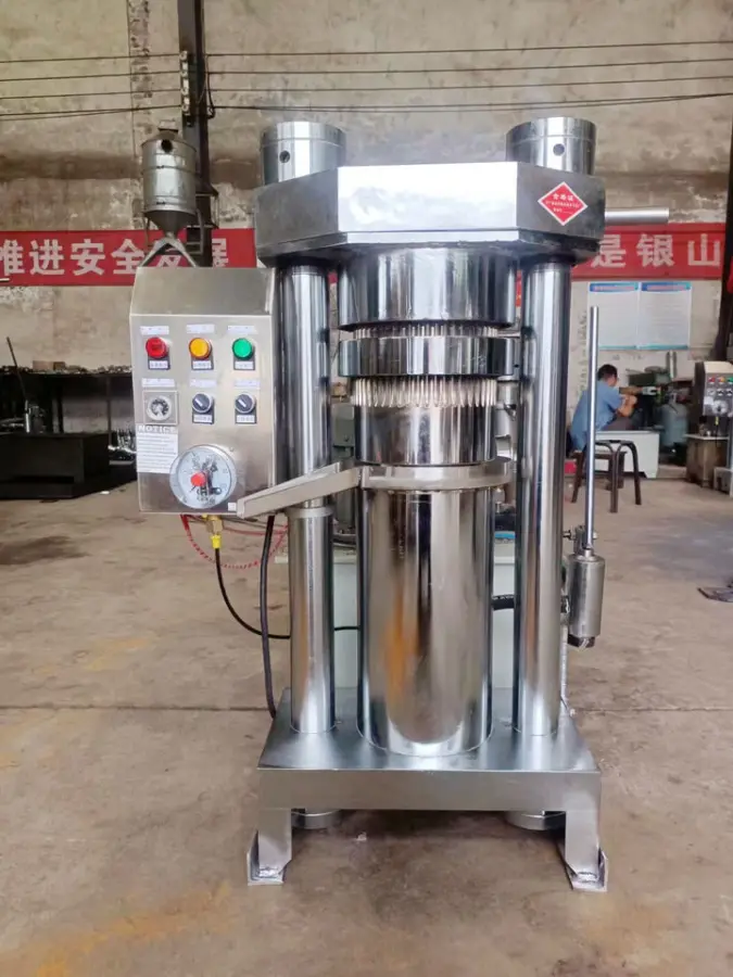Smart Commercial Oil Press Cold Press Hydraulic Oil Pressing Machine for Avocado Coconut — image 5