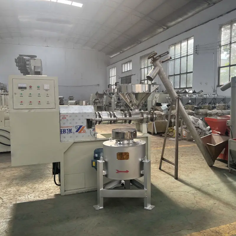Industrial Oil Press Machine Home Use Oil Press Automatic Press Oil Olive — view 1