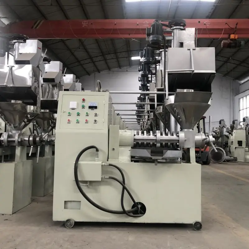 Large Capacity Screw Oil Press Machine Groundnut Oil Press With Diesel Engine Automatic Rapeseed Oil Press Machine — image 6