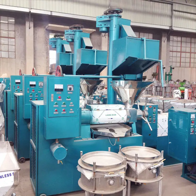 6YL-60 High Output Low Energy Consumption Oil Output Avocado Coconut Oil Press Diesel Cold Press Oil Machine — view 1