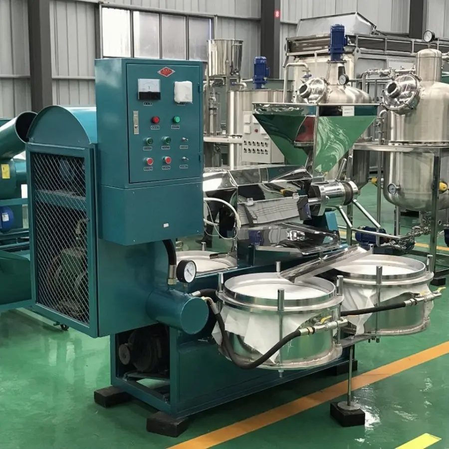 6YL-60 High Output Low Energy Consumption Oil Output Avocado Coconut Oil Press Diesel Cold Press Oil Machine — image 3