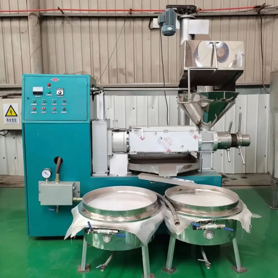 6YL-60 High Output Low Energy Consumption Oil Output Avocado Coconut Oil Press Diesel Cold Press Oil Machine — image 4