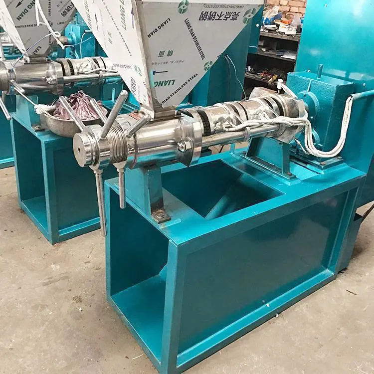 6YL-60 High Output Low Energy Consumption Oil Output Avocado Coconut Oil Press Diesel Cold Press Oil Machine — image 5