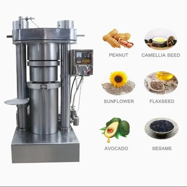 Olive Tech OT-180 Avocado Hydraulic Oil Press Machine Commercial Avocado Extraction Machine Cocoa Coconut Oil Press — image 3