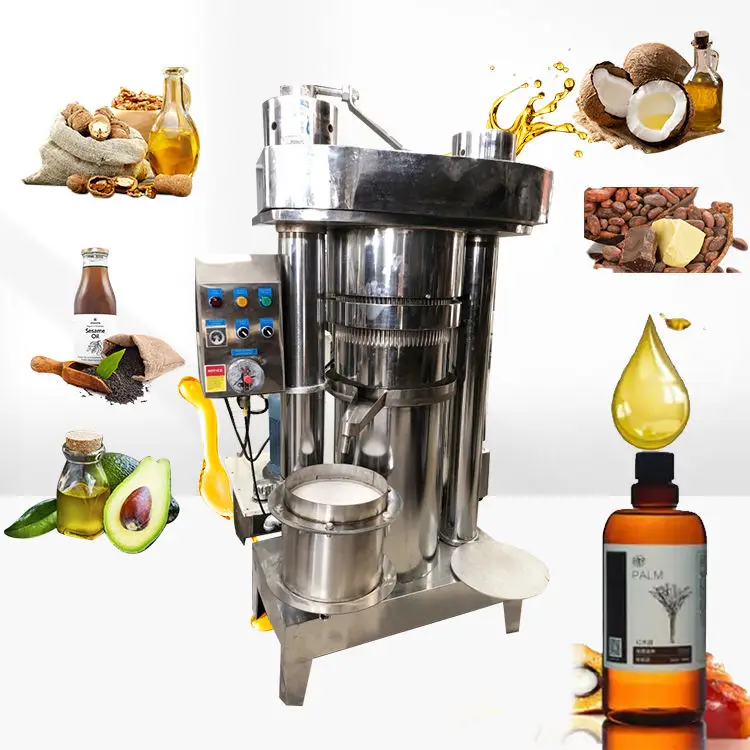 Small Oil Press Machine Rosemary Oil Extract Machine Palm Oil Machine in Malaysia — view 1