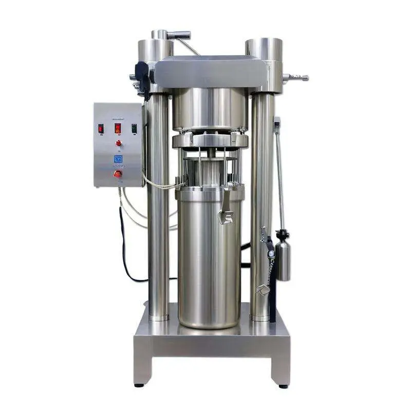 OLIVE Tech High Safety Fully Automatic Stainless Steel Hydraulic Cold Pressed Avocado Oil Extraction Machine 100kg/h — view 1