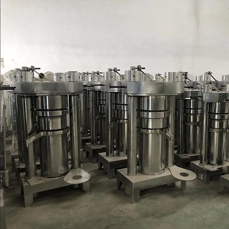 Factory Direct Sales Hydraulic Press Cold Pressing Oil Extraction Machine Sunflower Oil Pressing Machine for Small Business — image 5