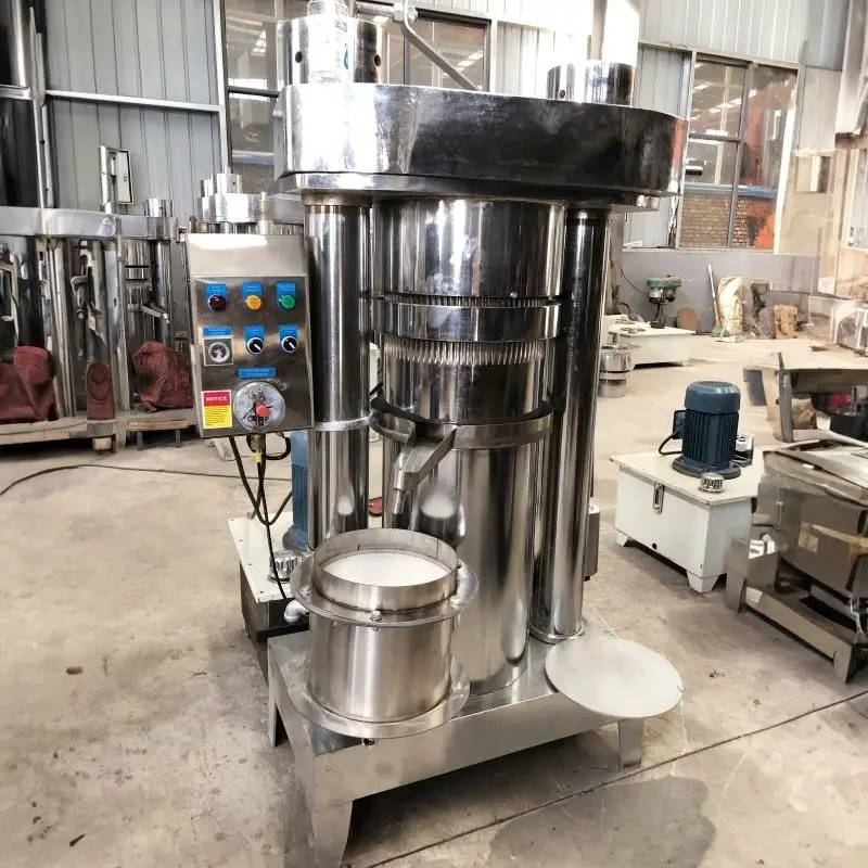 2024 New Hydraulic Olive Oil Pear Seed Coconut Oil Cocoa Butter Hydraulic Press — image 4