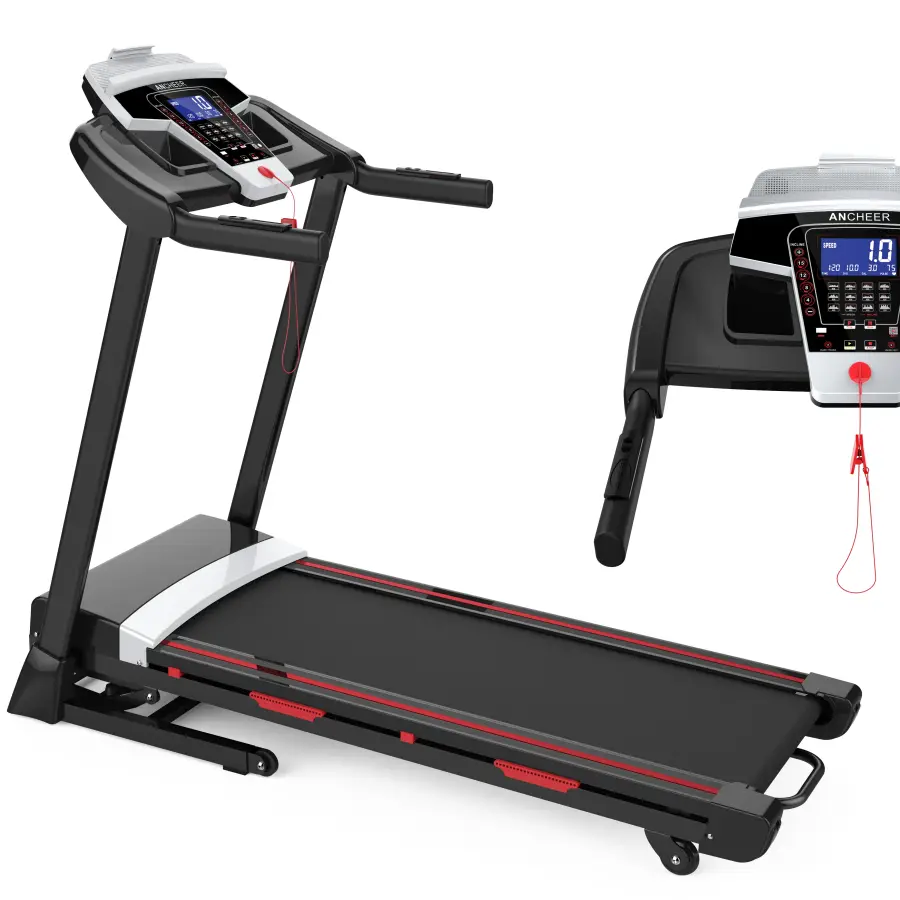 2026 Electric Incline Treadmill 15%-20% Incline Home Office Cardio Equipment — image 3