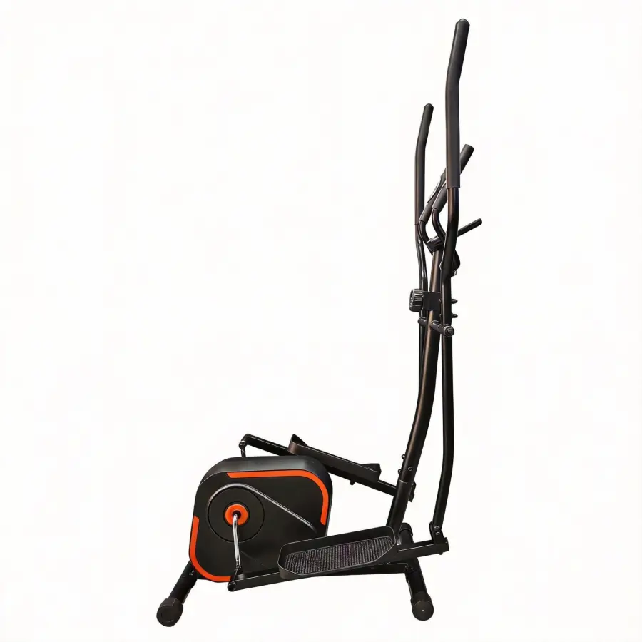 Household Indoor Fitness Combined Exercise Bike and Elliptical Training Machine — view 1