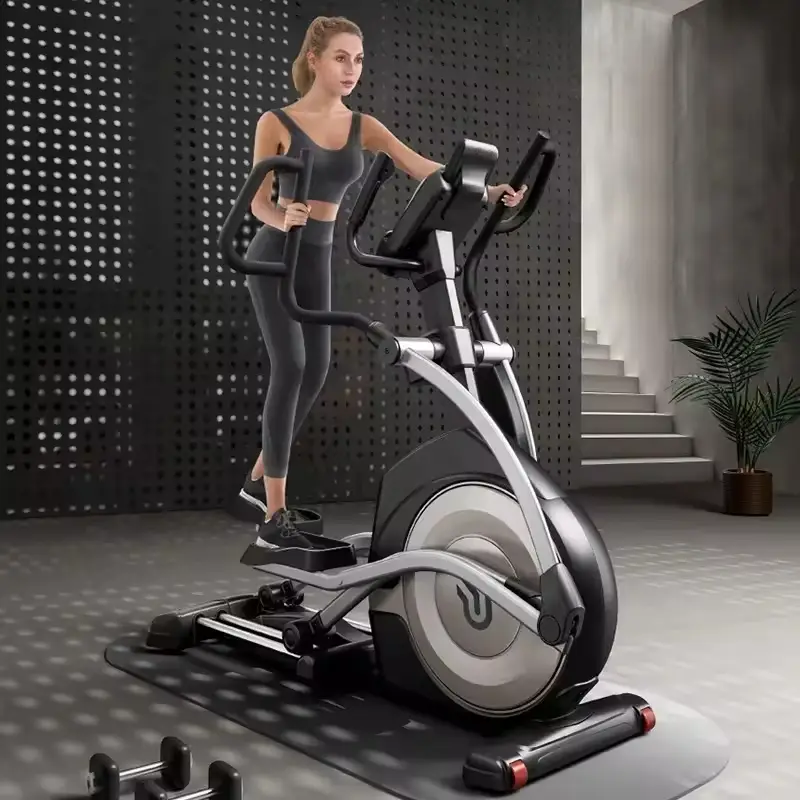 Intelligent Data Analysis Elliptical Trainer Upgraded Indoor Cross Workout Fitness Gear — image 4
