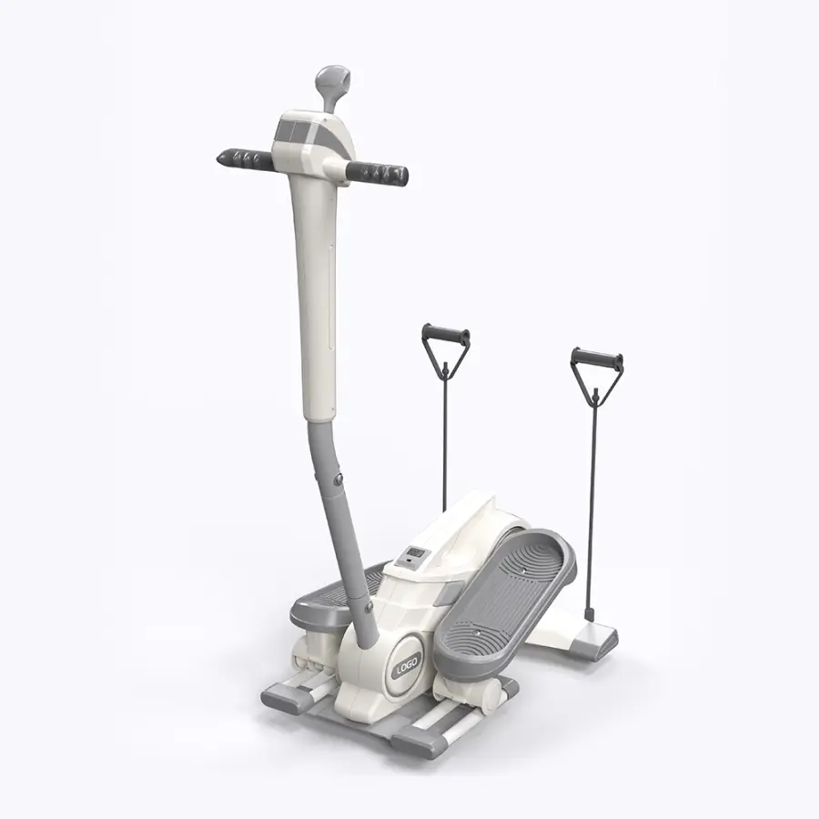 Mini Elliptical Cross Trainer 8 Level Magnetic Resistance 2.5kg Lightweight Indoor Exercise Bike — view 1
