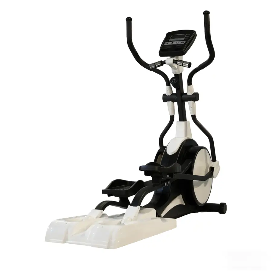 Manual Steel Elliptical Machine Dual Purpose Home Gym Commercial Cardio Training Equipment — view 1