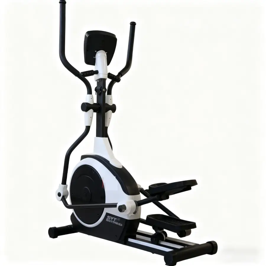 Manual Steel Elliptical Machine Dual Purpose Home Gym Commercial Cardio Training Equipment — image 2