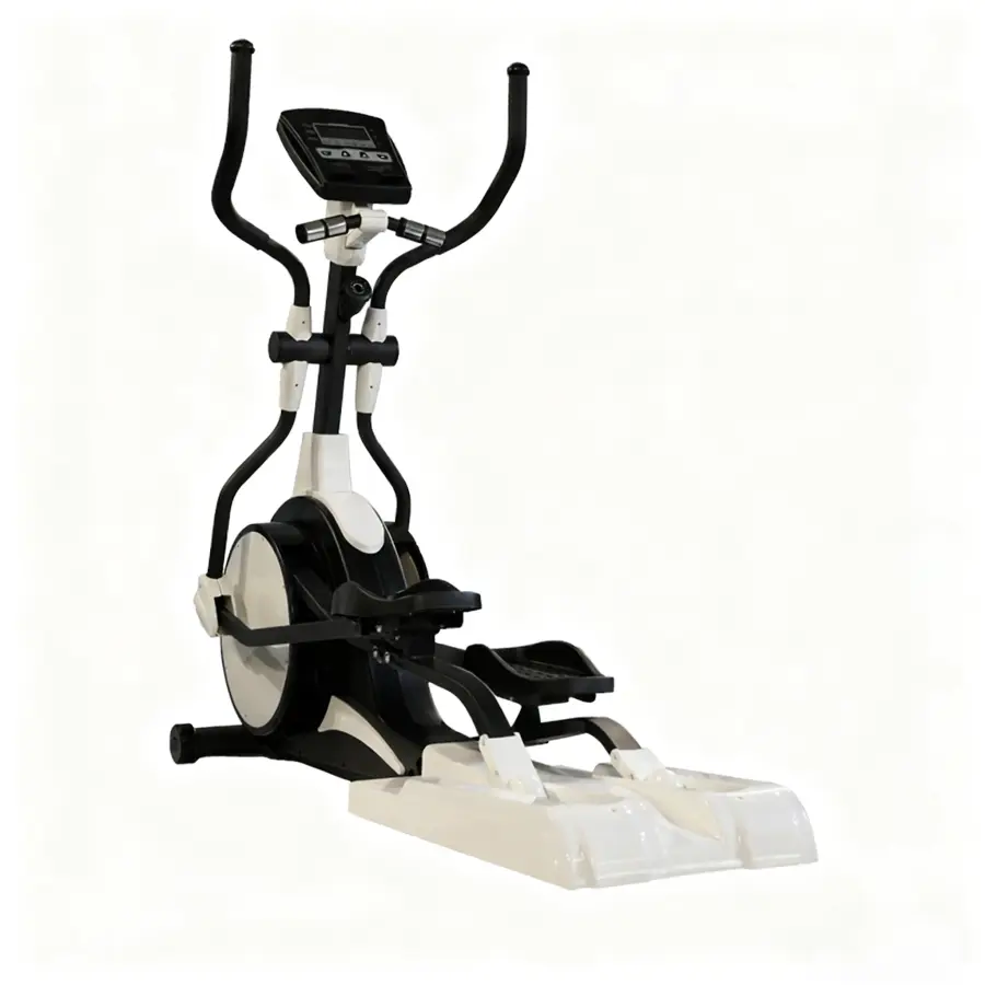 Manual Steel Elliptical Machine Dual Purpose Home Gym Commercial Cardio Training Equipment — image 3