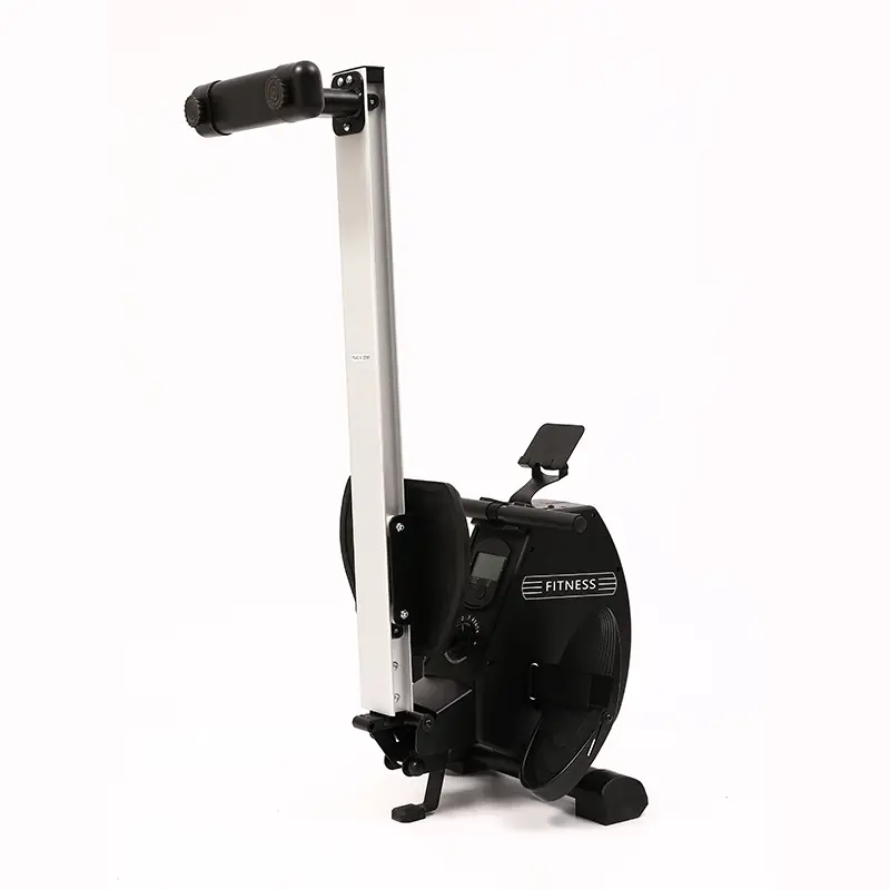 Indoor Adjustable Magnetic Resistance Foldable Rower with Comfortable Seat Cushion Home Use Rowing Machine — image 2