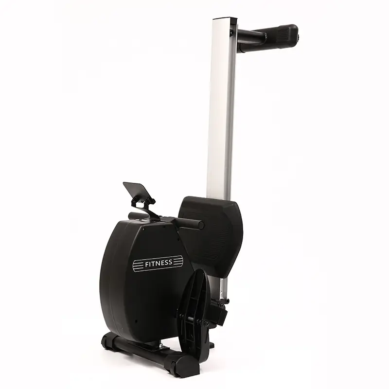 Indoor Adjustable Magnetic Resistance Foldable Rower with Comfortable Seat Cushion Home Use Rowing Machine — image 3