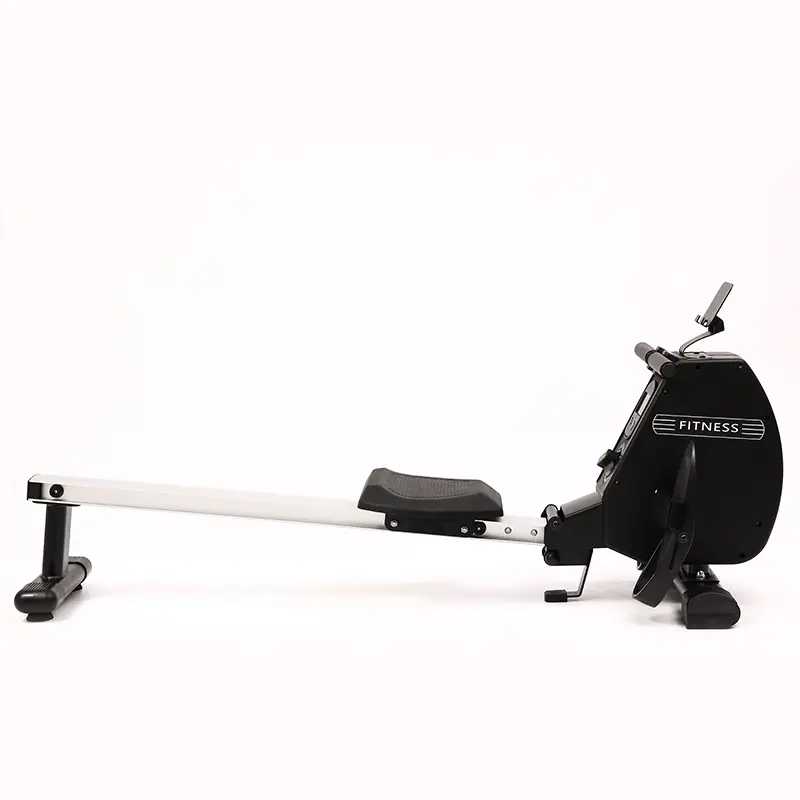 Indoor Adjustable Magnetic Resistance Foldable Rower with Comfortable Seat Cushion Home Use Rowing Machine — image 4
