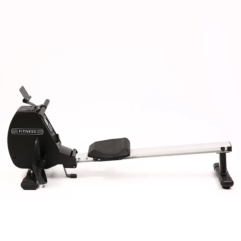 Indoor Adjustable Magnetic Resistance Foldable Rower with Comfortable Seat Cushion Home Use Rowing Machine — image 6