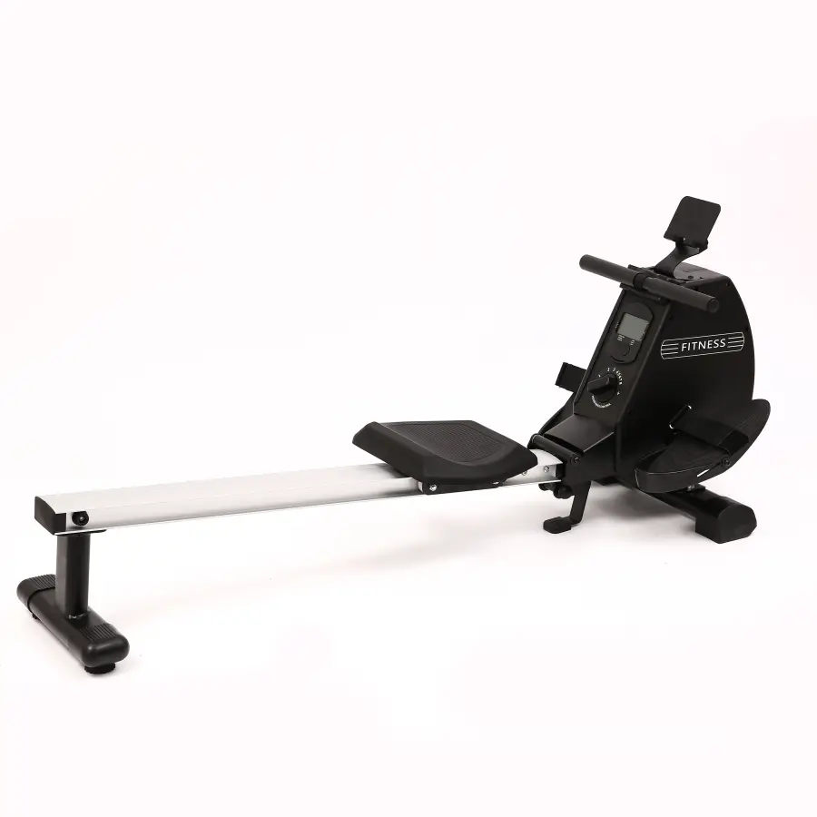 Indoor Adjustable Magnetic Resistance Foldable Rower with Comfortable Seat Cushion Home Use Rowing Machine — image 7