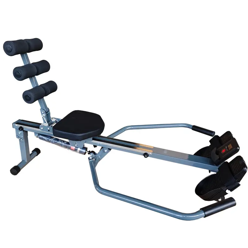 Home Fitness Foldable Bodybuilding Rower Gym Rowing Machine — image 2