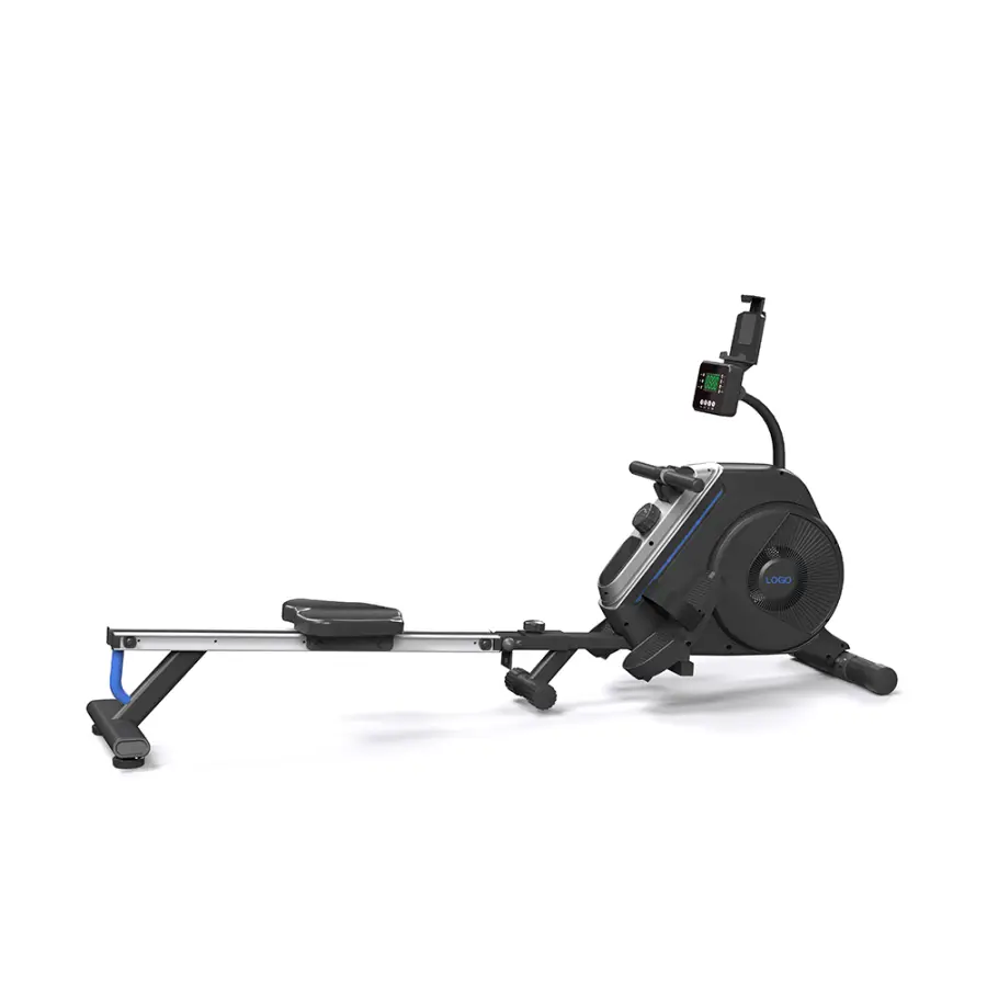 Premium Foldable Magnetic Rower 8 16 Tension Levels Indoor Home Seated Rowing Machine with Digital Monitor — image 2
