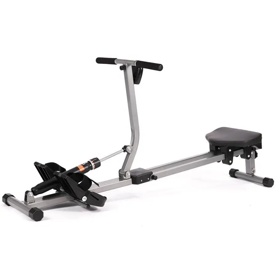 Hydraulic Indoor Rowing Machine Iron Construction Home Use Rower — image 7