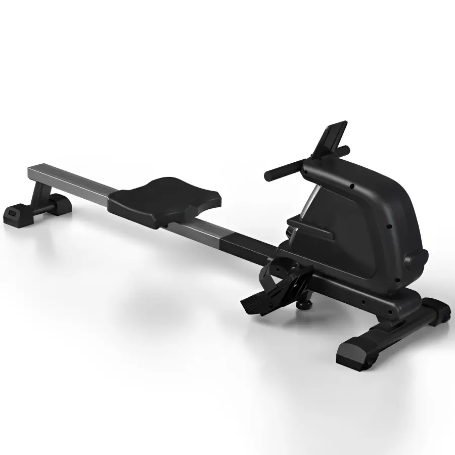 120kg Capacity Gym and Home Air Rower 2 Seated Rowing Machine — view 1