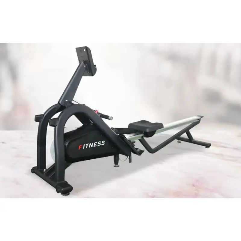 2026 Foldable Magnetic Rowing Machine with Digital Monitor Commercial Gym Gear — view 1