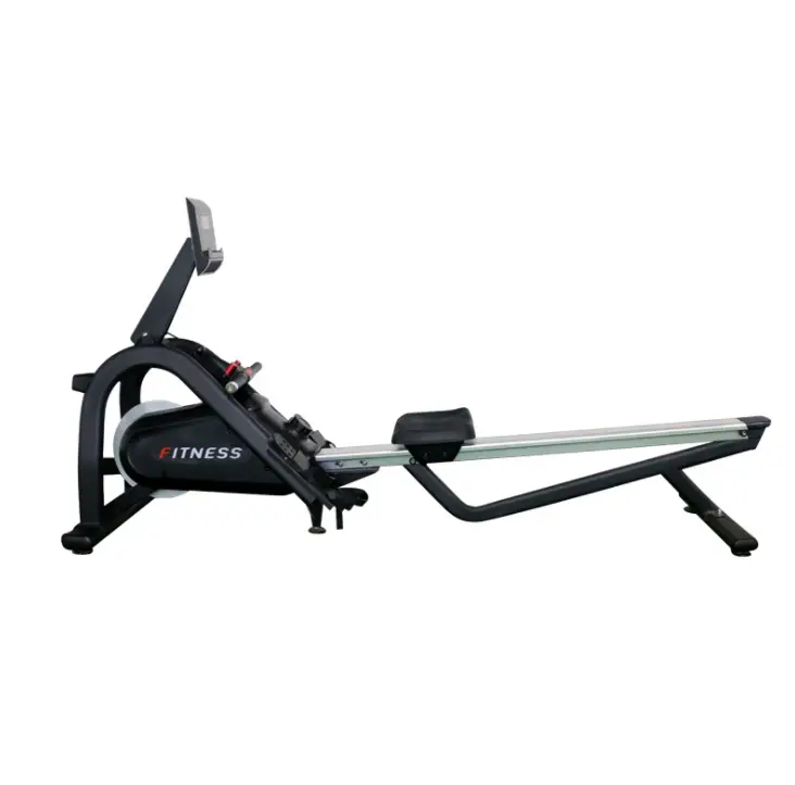 2026 Foldable Magnetic Rowing Machine with Digital Monitor Commercial Gym Gear — image 2