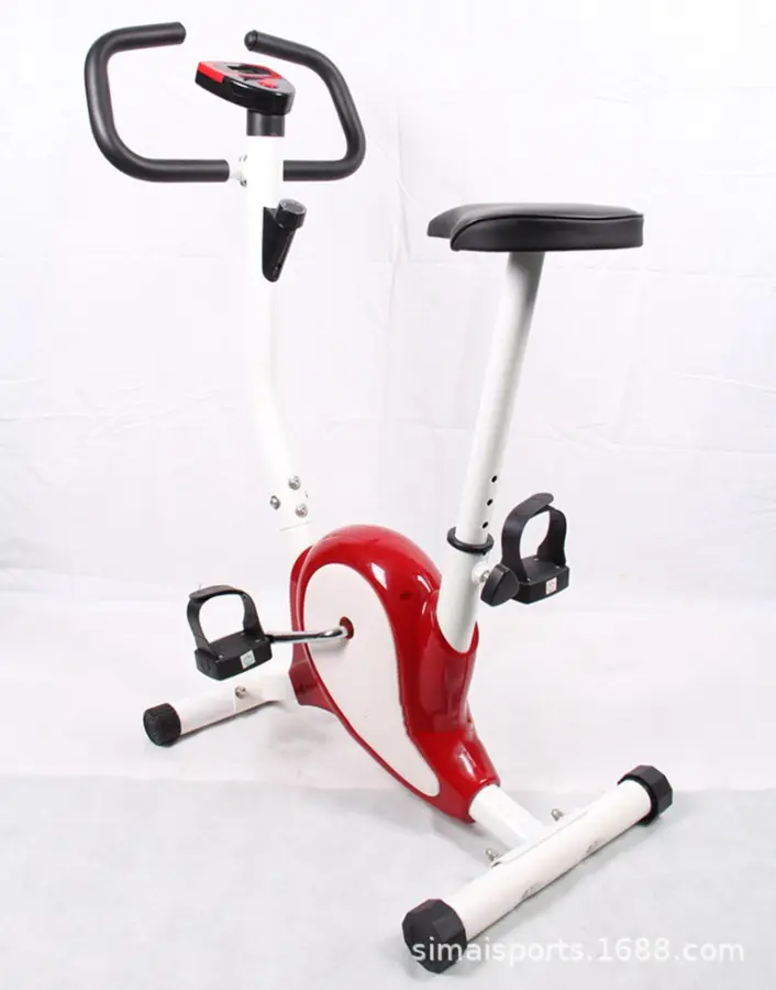 Workout Fitness Office Desk Cyclette Orizzontale Upright Compact Folding Magnetic Desk Mini Exercise Bike for Arms and Legs — image 7