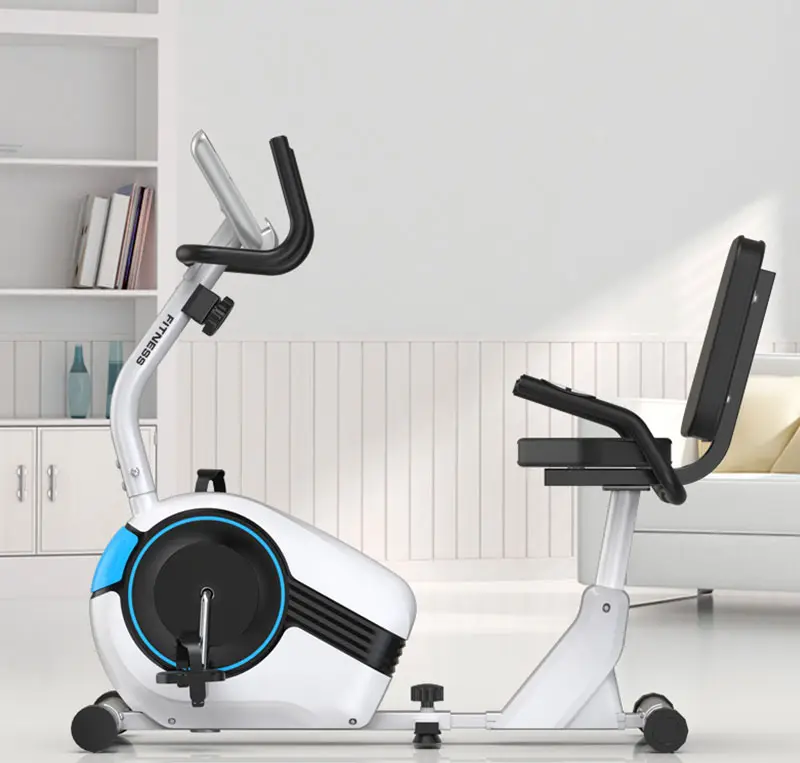 Workout Exercise Bike Health Recumbent Bike for Adults Seniors Fitness Equipment Folding Recumbent Exercise Bike — image 3