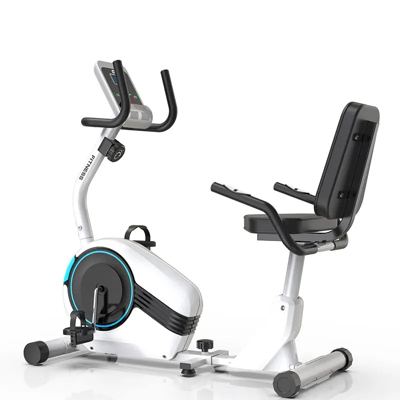 Workout Exercise Bike Health Recumbent Bike for Adults Seniors Fitness Equipment Folding Recumbent Exercise Bike — image 5