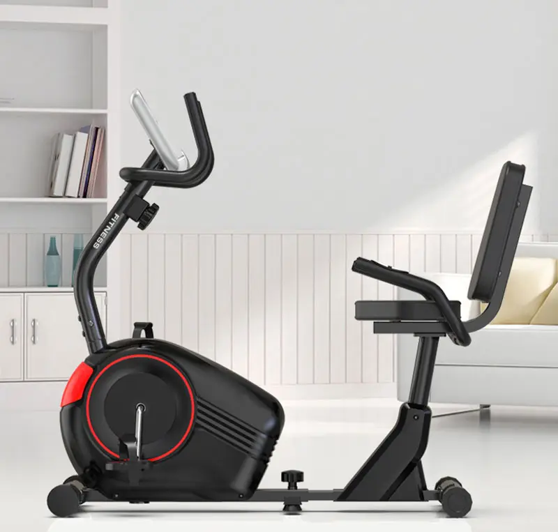Workout Exercise Bike Health Recumbent Bike for Adults Seniors Fitness Equipment Folding Recumbent Exercise Bike — image 7