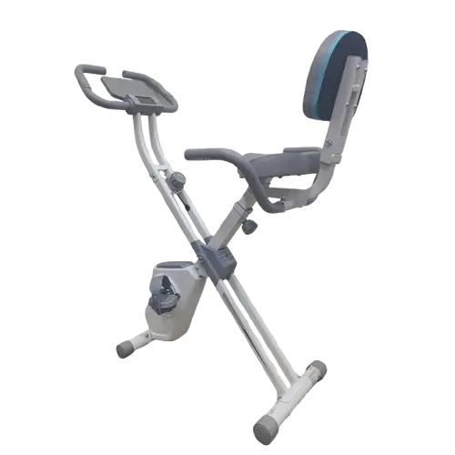 Durable Foldable Spin Bike Exercise Equipment for Home Indoor Gym Use Body Building Adults — view 1