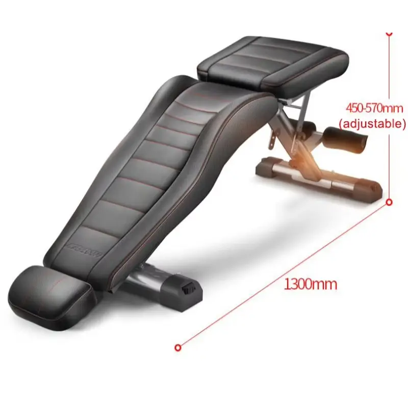 Training Gym Foldable Press Barbell Bed Adjustable Fitness Bench Fitness Equipment Weight Lifting Bench1 — image 6