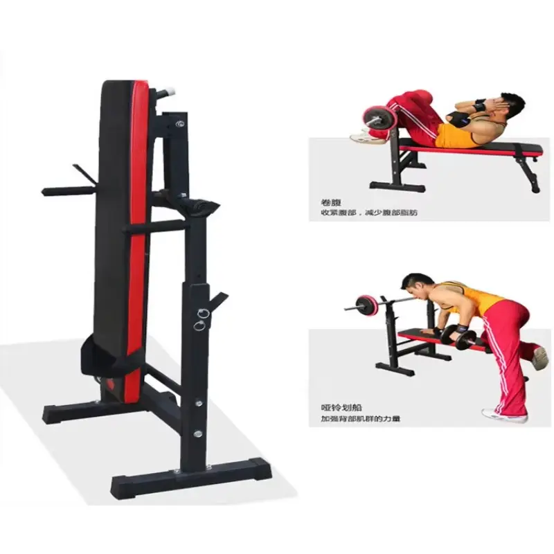 Adjustable Weight Bench with Barbell Rack Gym Bench Press Workout Weight Bench1 — image 3