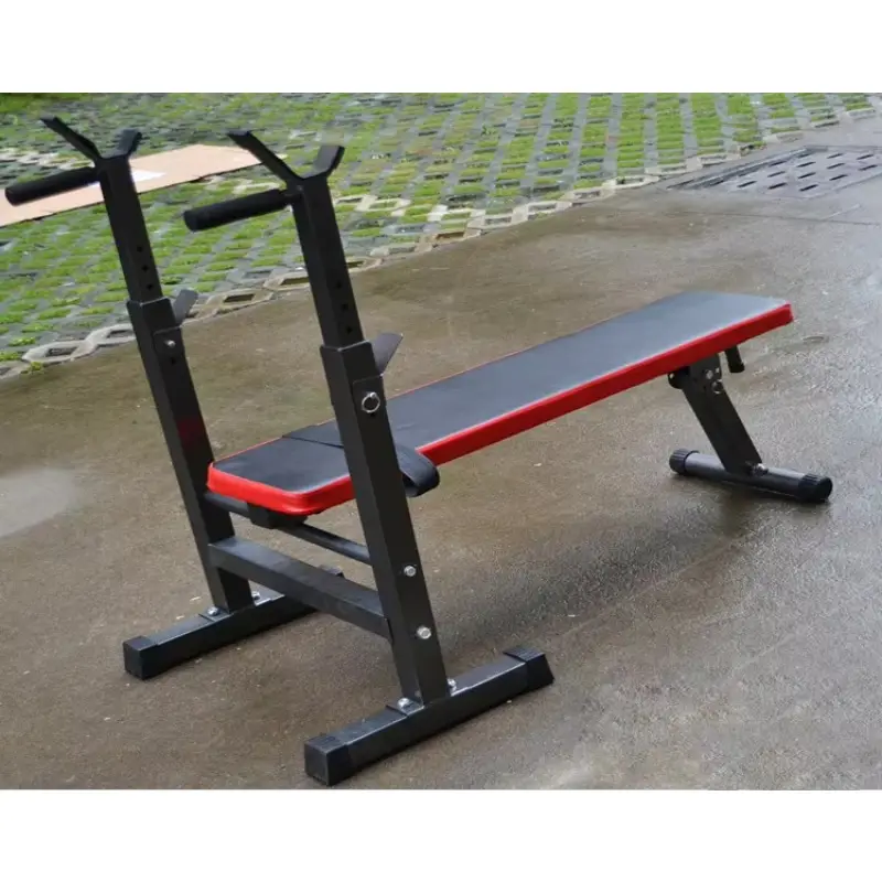 Adjustable Weight Bench with Barbell Rack Gym Bench Press Workout Weight Bench1 — image 6