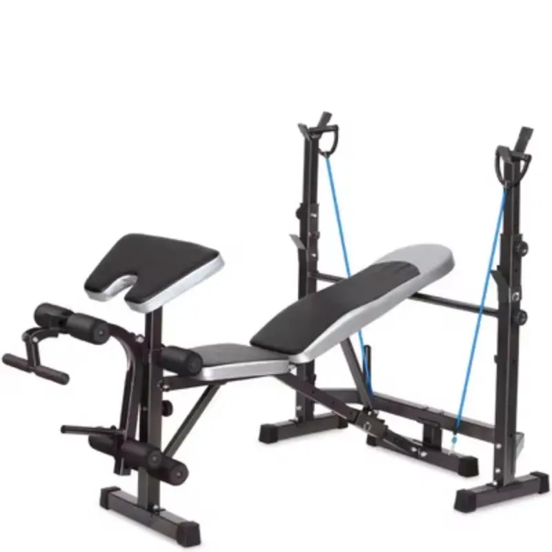 Fitness Equipment Multi-function Home Portable Adjustable Plate Folding Gym Weight bar Bench Press1 — image 3
