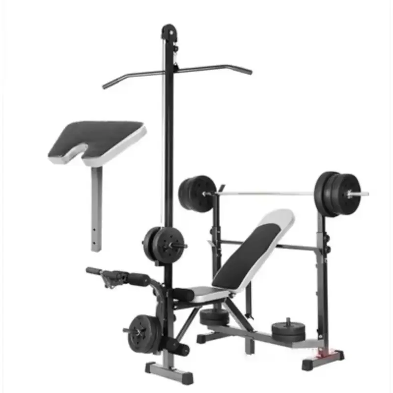 Fitness Equipment Multi-function Home Portable Adjustable Plate Folding Gym Weight bar Bench Press1 — image 4
