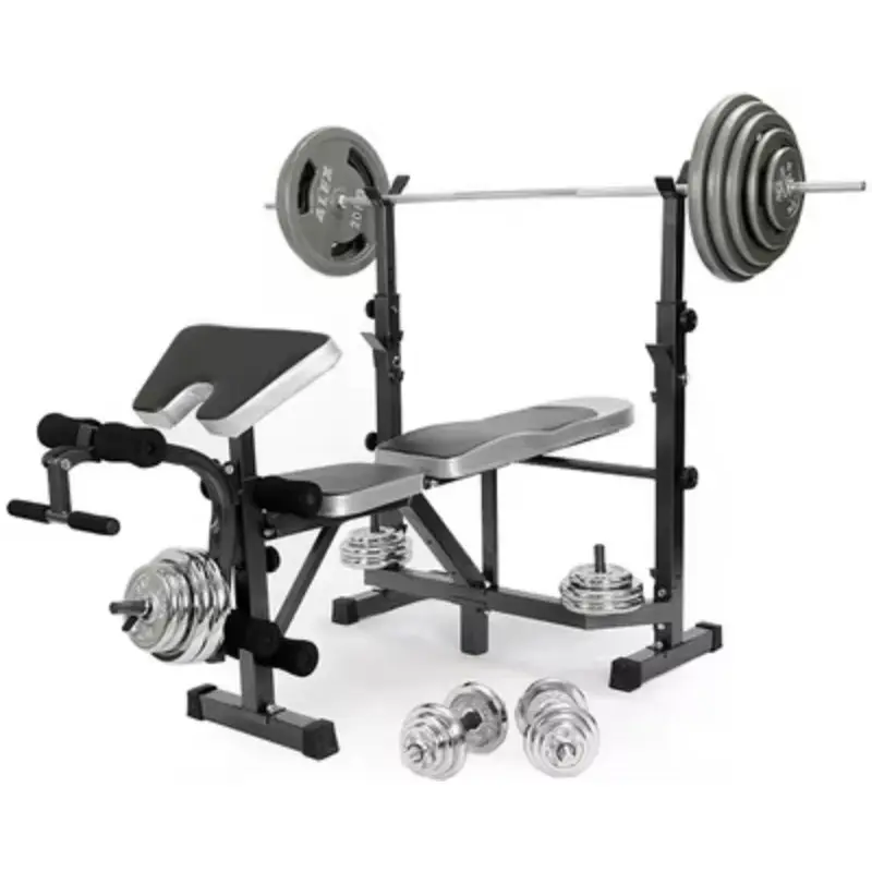 Fitness Equipment Multi-function Home Portable Adjustable Plate Folding Gym Weight bar Bench Press1 — image 5