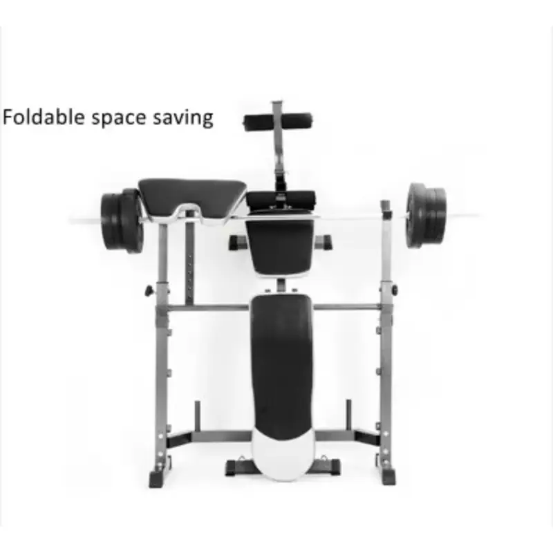 Fitness Equipment Multi-function Home Portable Adjustable Plate Folding Gym Weight bar Bench Press1 — image 7