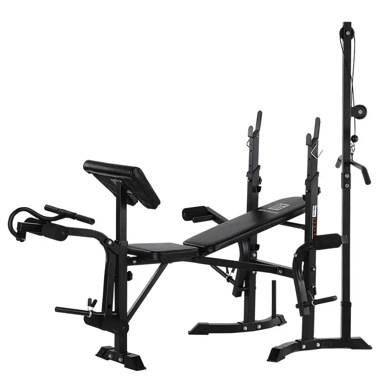 Factory Multifunctional Gym Equipment Foldable Metal Dumbbell Bench Weightlifting Bed Best Home Fitness Equipment1 — view 1